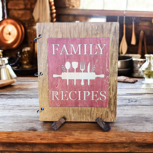 Family Recipe cookbooks